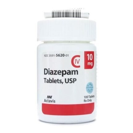 Diazepam [C-IV] 10mg (100 Tablets)